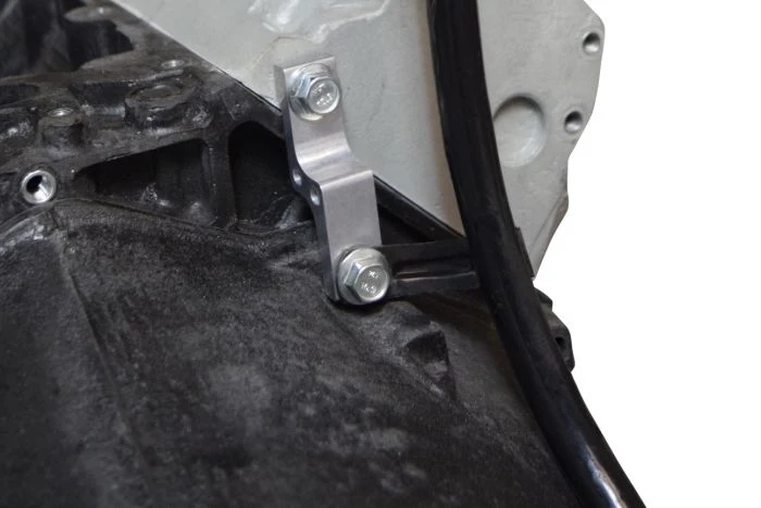 ICT Billet LS Swap Transmission Dipstick Adapter Bracket| TH400 TH350 4L60E 700R4 2004R 4L80E - Image 2