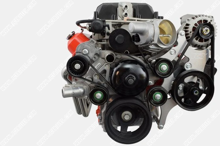 ICT Billet LS Truck 6 Rib LSA Supercharger Tensioner / Idler Bracket Kit| LQ4 LSX 5.3L 6.0L