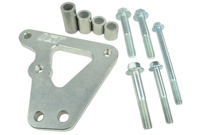 ICT Billet LS Truck - Belt Tensioner Relocation Bracket Kit w/ Pulley - Image 2