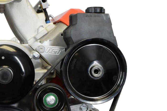 ICT Billet LS Truck Power Steering Bracket Kit Swap 5.3L 6.0L 4.8L (LS1 Camaro PS Pump)