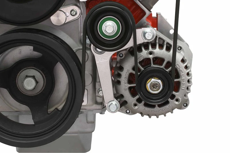ICT Billet LS Truck Saginaw Power Steering Pump & Alternator Bracket Kit - Image 3