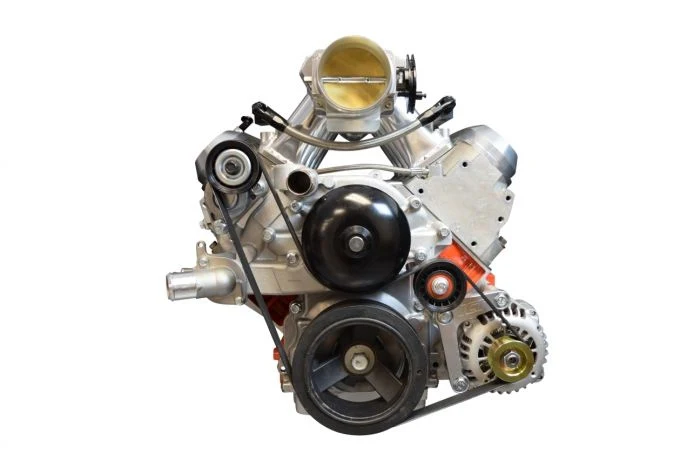 ICT Billet LS1 Camaro - Billet Low Mount Alternator Bracket Kit w/ Pulley