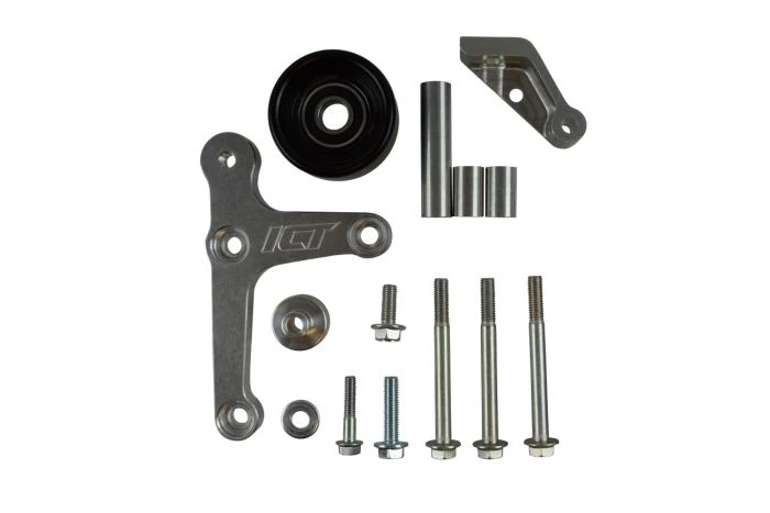 ICT Billet LS1 Camaro - Billet Low Mount Alternator Bracket Kit w/ Pulley - Image 2