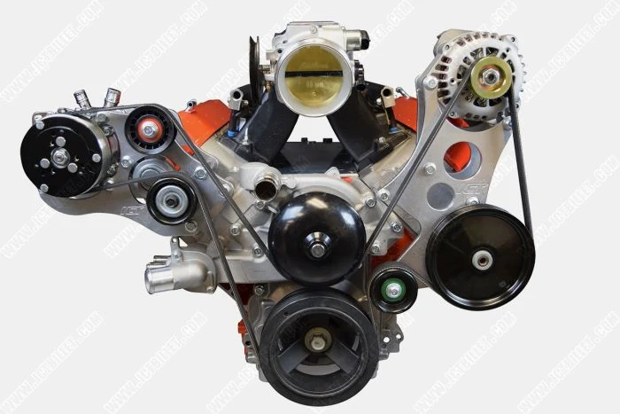 ICT Billet LS1 Camaro - High Mount LS Alternator / Power Steering Pump Bracket Kit