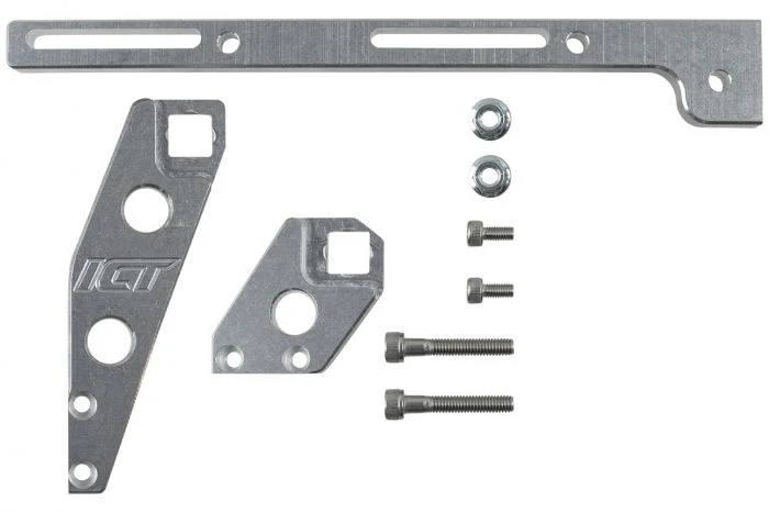 ICT Billet LS1 Throttle Cable Bracket For Sheet Metal Intake Manifold