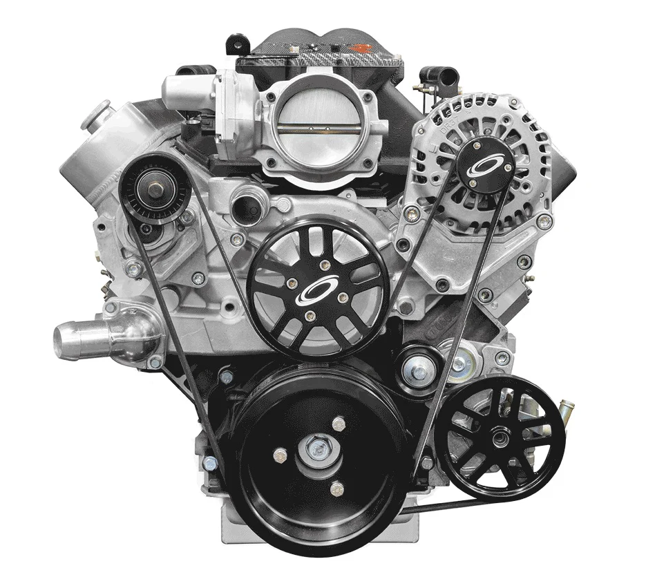 ProCharger LS Serpentine Accessory Drive Kit| Alternator & P/S