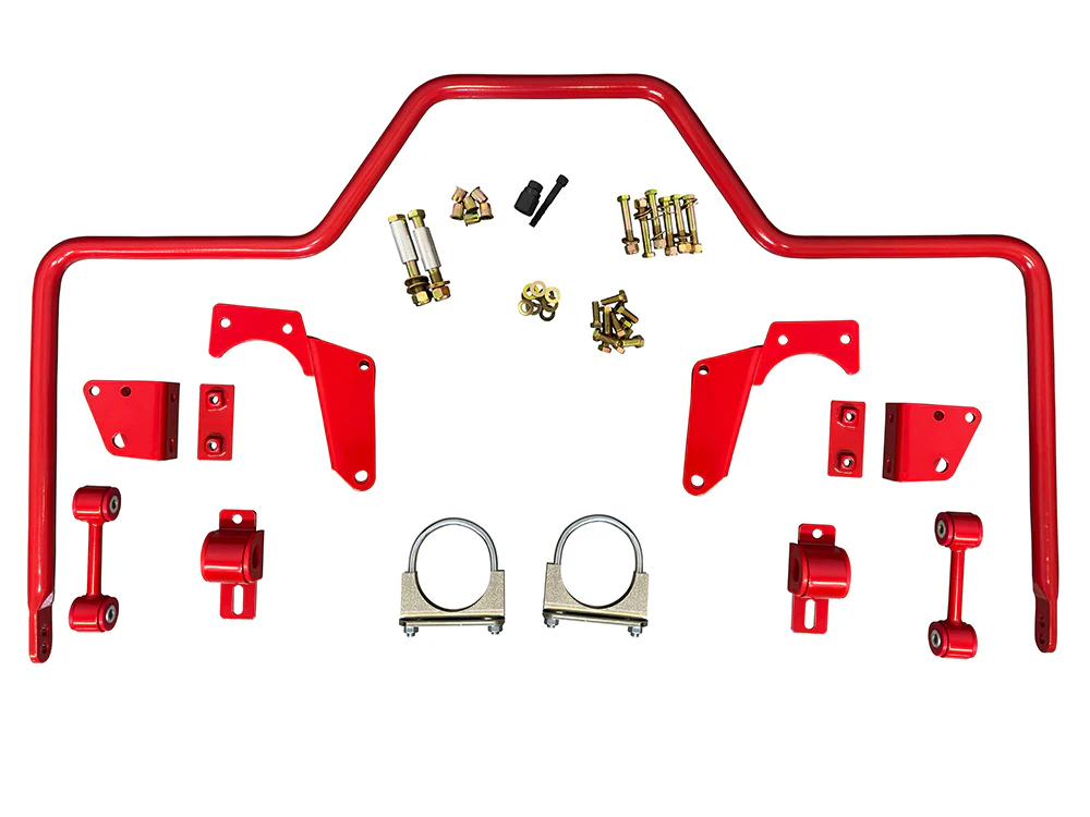 Silverado & Sierra Rear Sway Bar Kit | 4-Link Kit & Stock Axle (2007-2013)