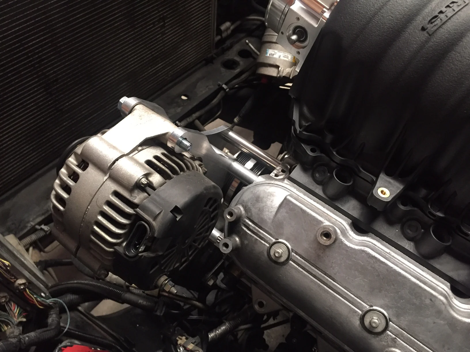Speed Engineering Conversion Bracket Alternator & Power Steering Pump | (Truck Engine) - Image 4