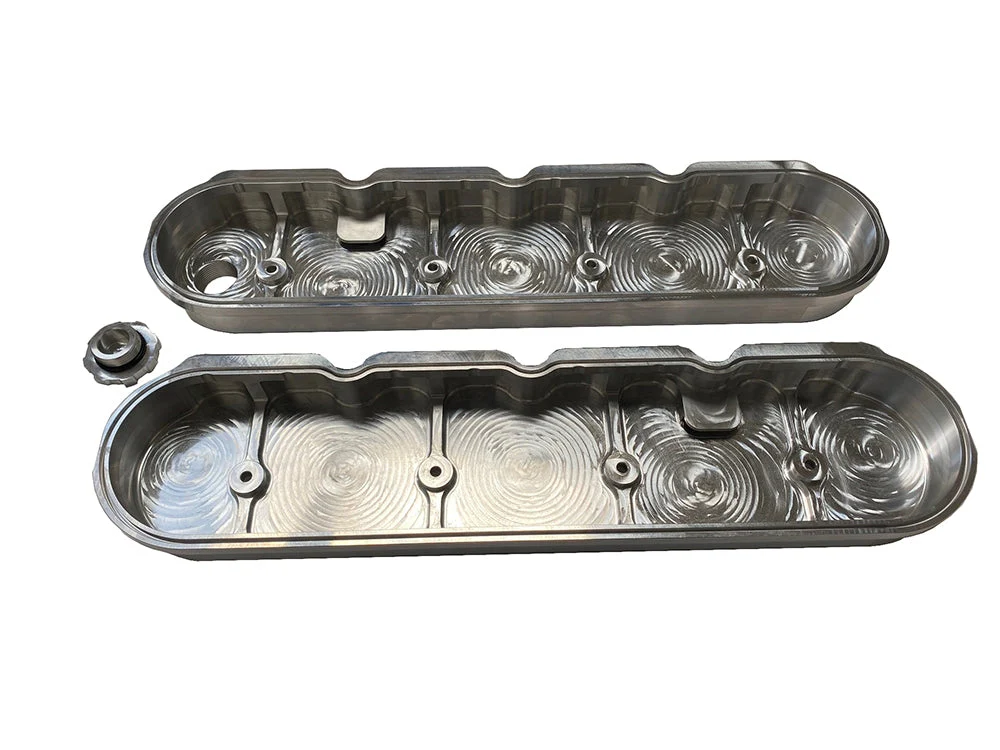 Speed Engineering LS Billet Valve Covers Anodized Black | (LS1, LS2, LS3, LS6, LS7, LS9 Engines) Universal - Image 2