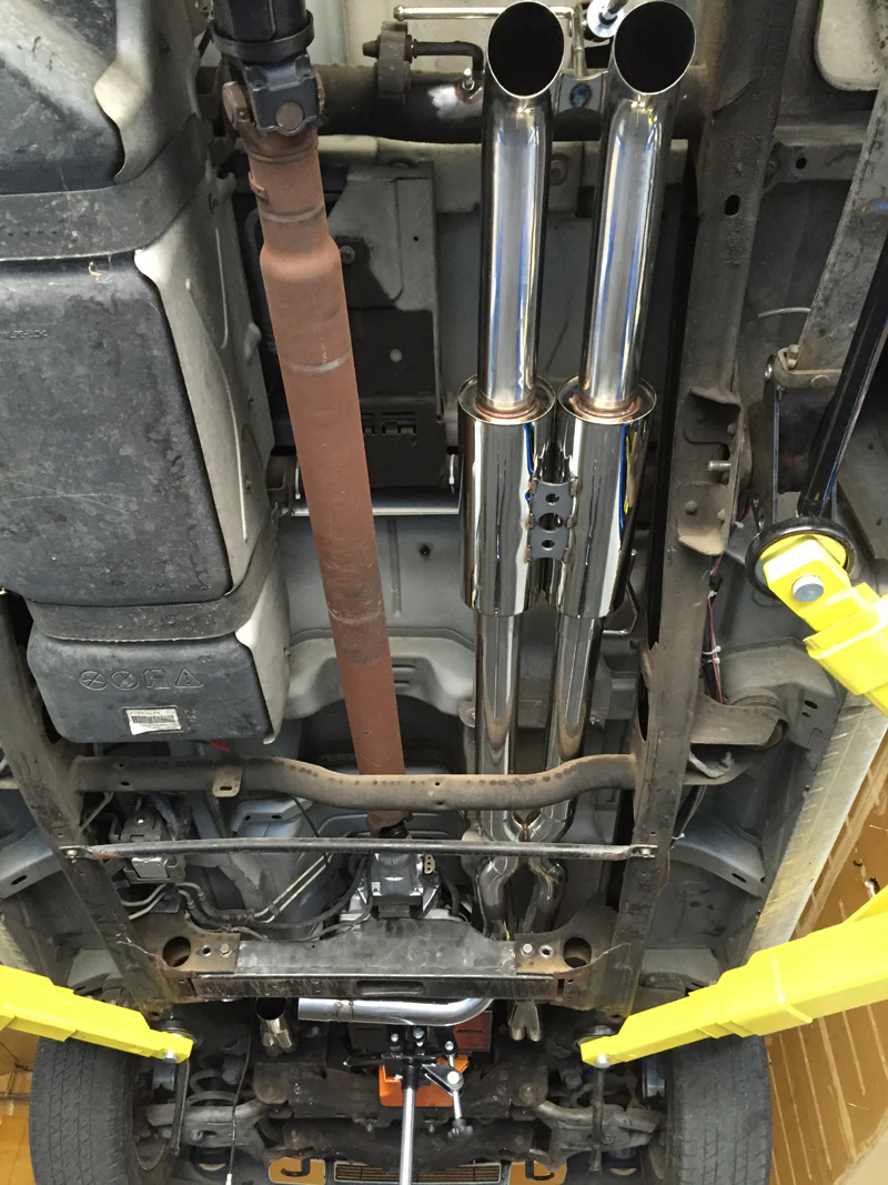 Silverado & Sierra True Dual Exhaust System | 1999-2019 (Single Cab) "Axle Exit" - Image 7