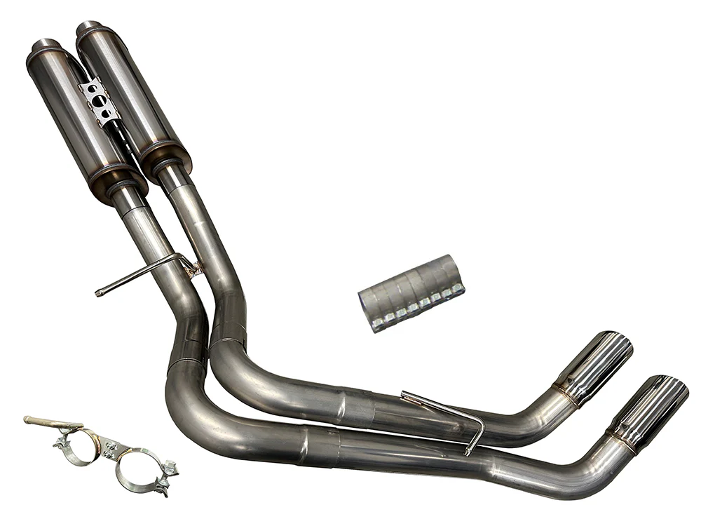 Silverado & Sierra True Dual Exhaust System | 1999-2019 (Single Cab) "Rear Exit" - Image 3