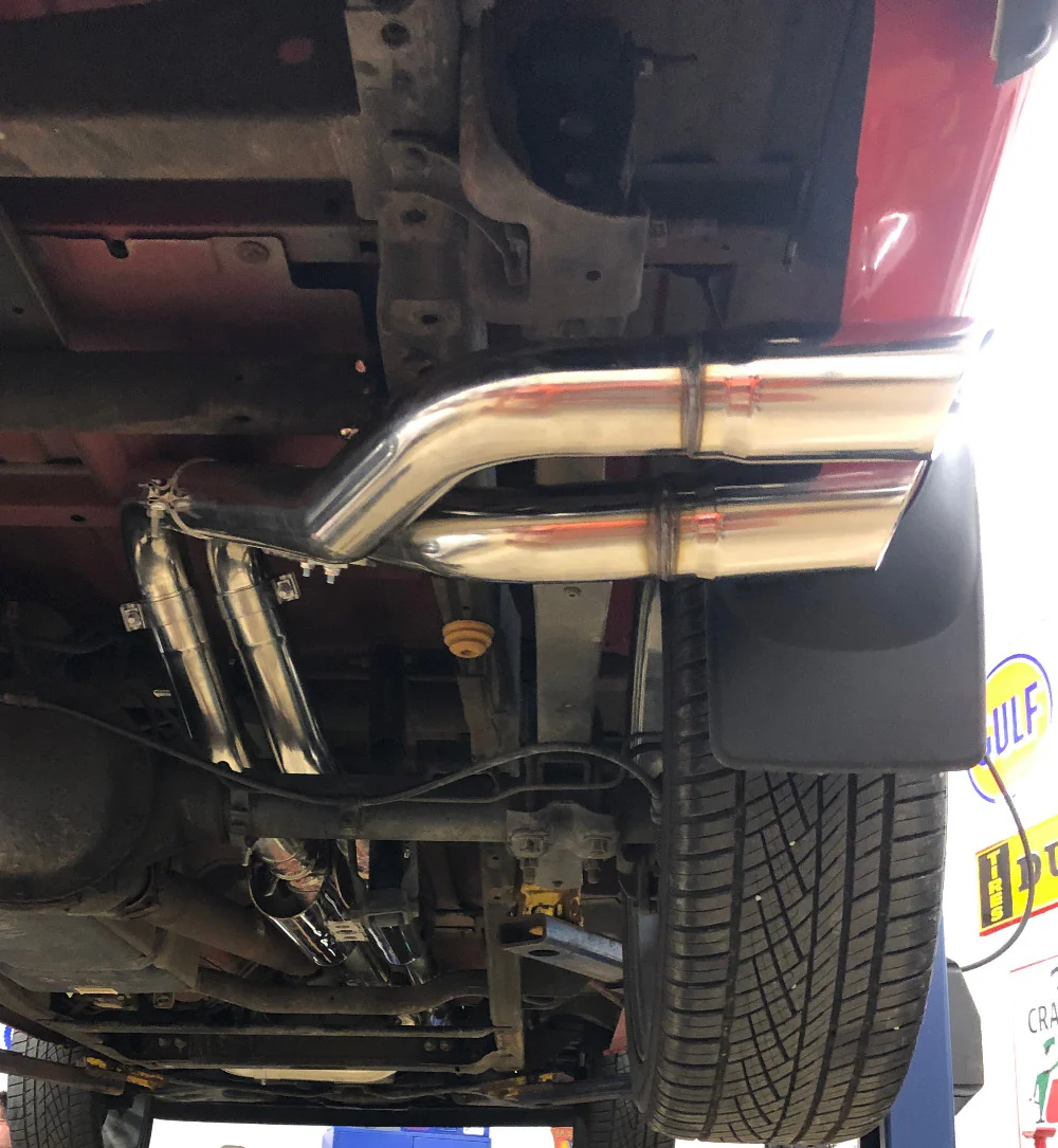 Silverado & Sierra True Dual Exhaust System | 1999-2019 (Single Cab) "Rear Exit" - Image 7