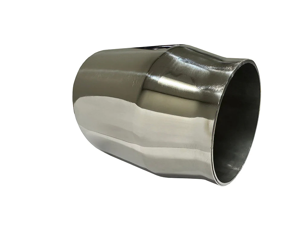 Stainless 3" Exhaust Tip | (5" Length, 4" Tip Diameter) - Image 2