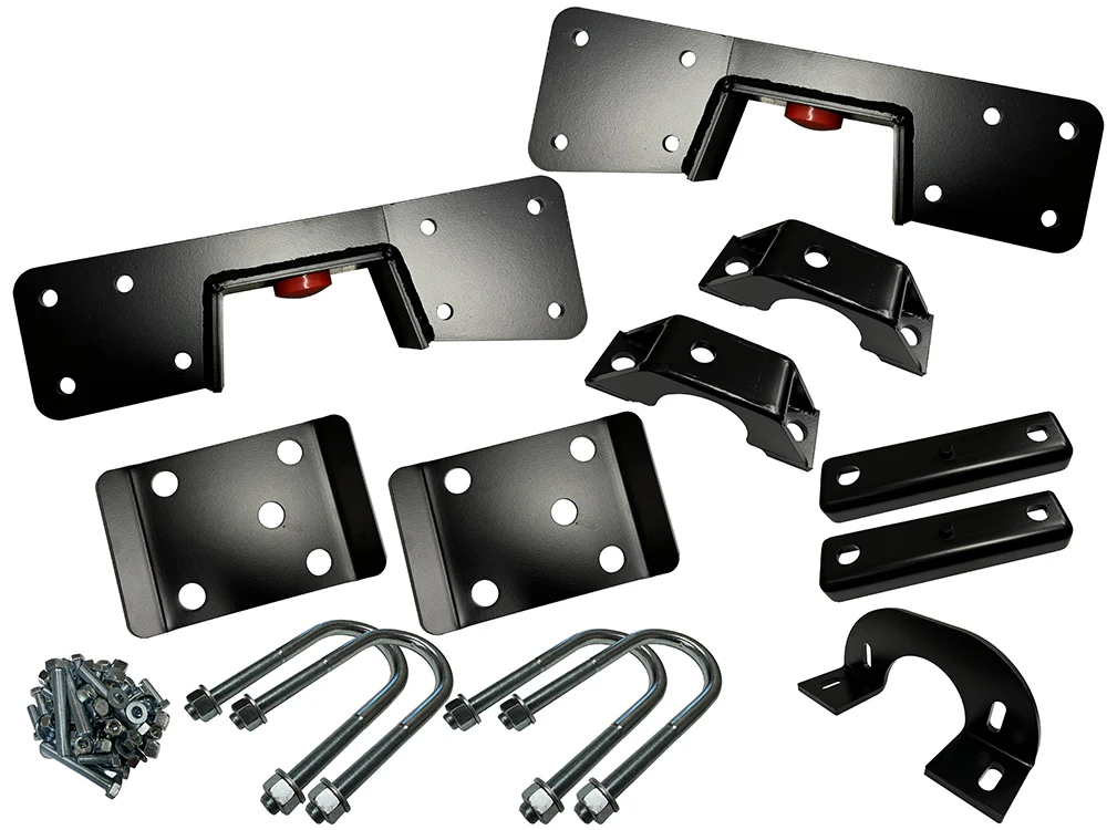 Silverado & Sierra 6" Drop Rear Flip Kit | 1999-2006 (Black)