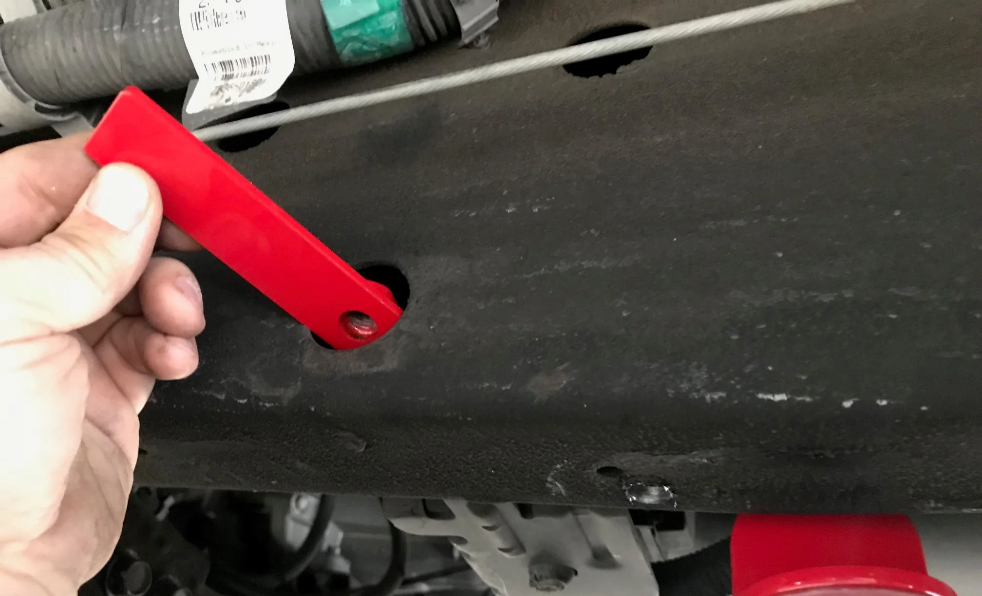 Silverado & Sierra Driveshaft Safety Loop | 2000-2018 (2wd & 4wd) Satin Black - Image 4