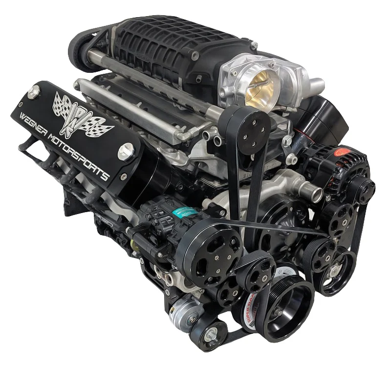 Wegner Automotive LSX Magnuson 2.3L Drive Kit | Corvette (Y-Body) Offset - Image 3