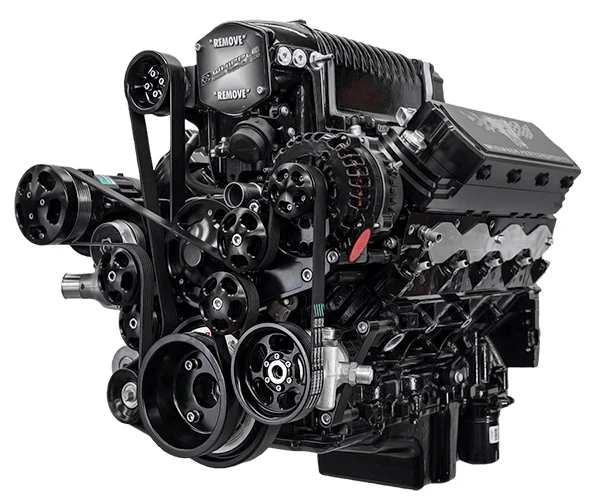 Wegner Automotive LSX Whipple 2.9 Drive Kit | Corvette (Y-Body) Offset - Image 2