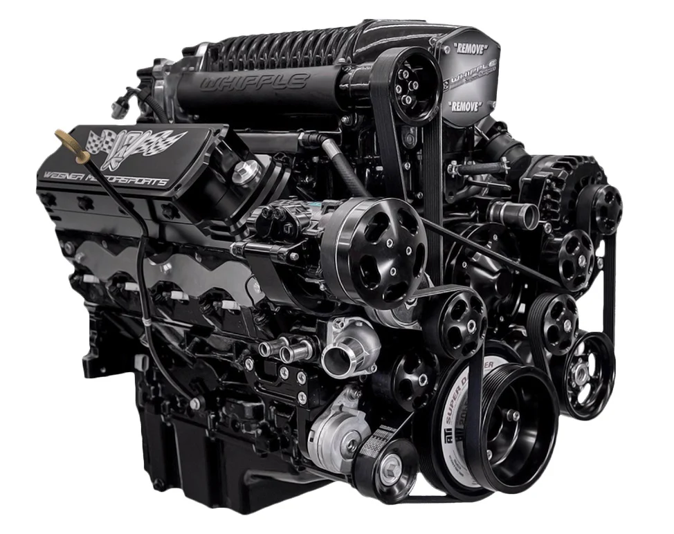 Wegner Automotive LSX Whipple 2.9 Drive Kit | Corvette (Y-Body) Offset - Image 3