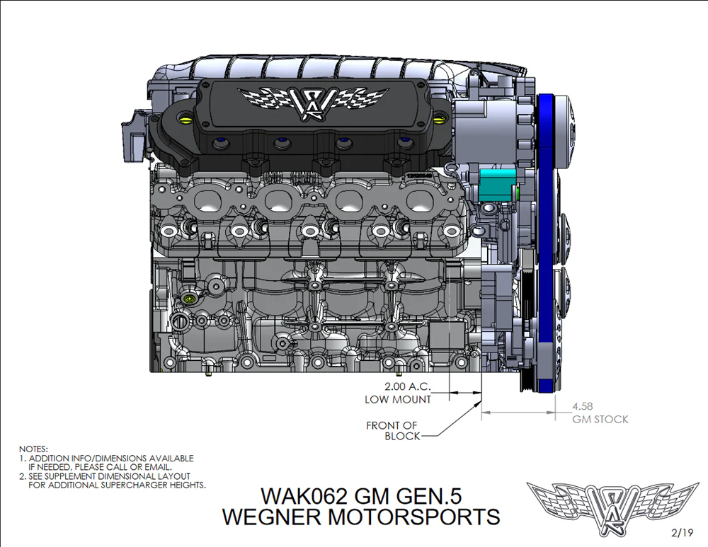Wegner Automotive LTX N/A Drive Kit | LT1 Wet/Dry Sump - Image 5